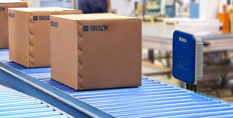 Az IRX200 egy szállítószalagon